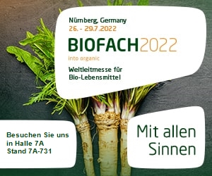 Ankündigung Biofach 2022